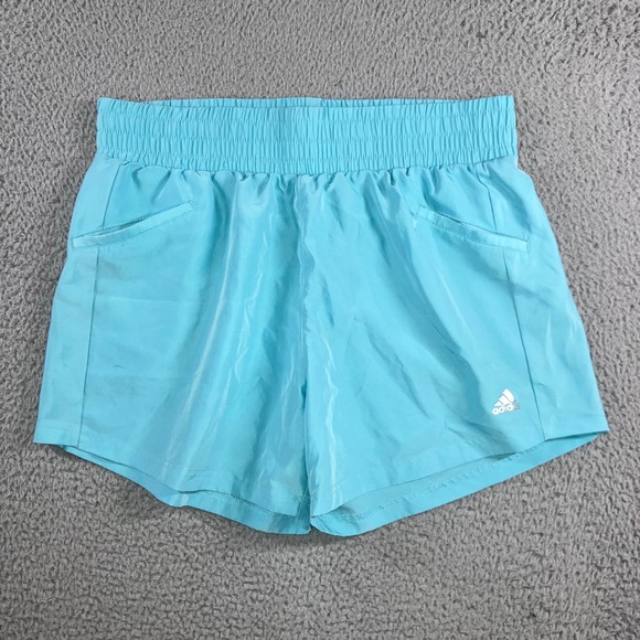 adidas Pants - Adidas Shorts Women Large High Rise Elastic Waist‎ Running Golf Tennis Athletic